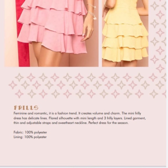 Cute dress available in in  S,L - Picture 3 of 3